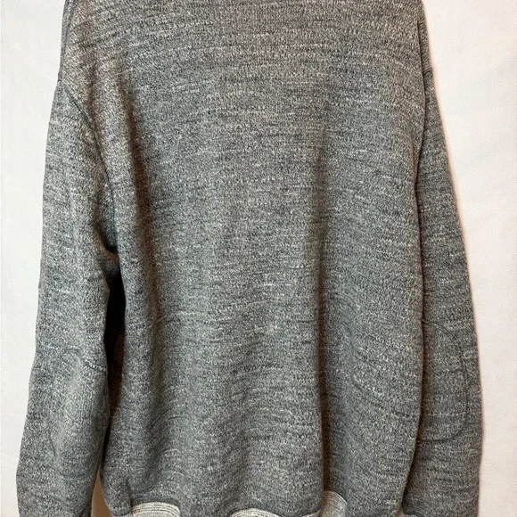 Polo Ralph Lauren Gray 100% Cotton Shawl Collar Cardigan Sweater Size Large Tall - Picture 2 of 9